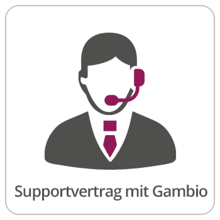 Produktbild Supportvertrag Gambio