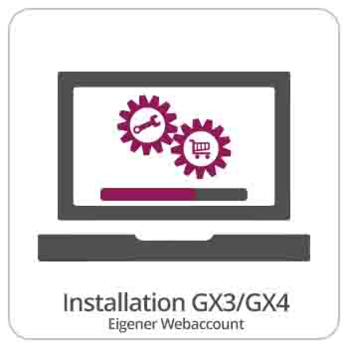 Produktbild Installation GX3 Webaccount