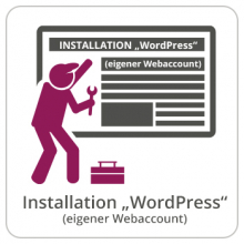 Installation Wordpress - Eigener Webaccount